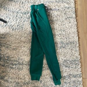 Figs Emerald Green Scrub Joggers